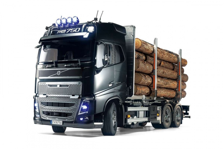 TAMIYA 1:14 R/C Volvo FH16 Globetrotter 750 6x4 Timber Tr