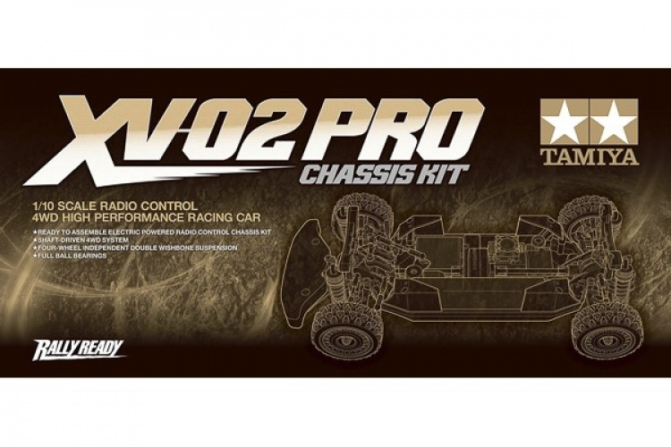 TAMIYA 1/10 R/C XV-02 PRO Chassis Kit