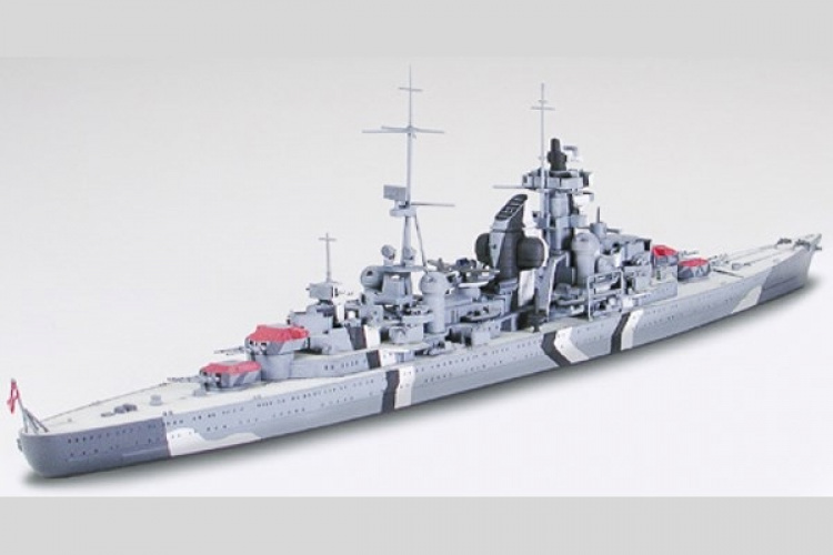 TAMIYA 1/700 German Heavy Cruiser Prinz Eugen