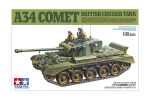 TAMIYA 1/35 British Cruiser Tank A34 Comet TAMIYA 1/35 British Cruiser Tank A34 Comet