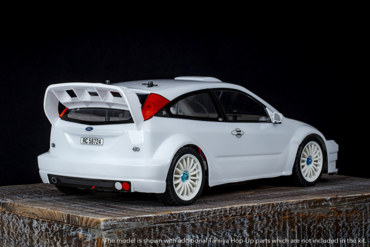 TAMIYA 1/10 R/C 2003 Ford Focus RS Custom (TT-02) TAMIYA 1/10 R/C 2003 Ford Focus RS Custom (TT-02)