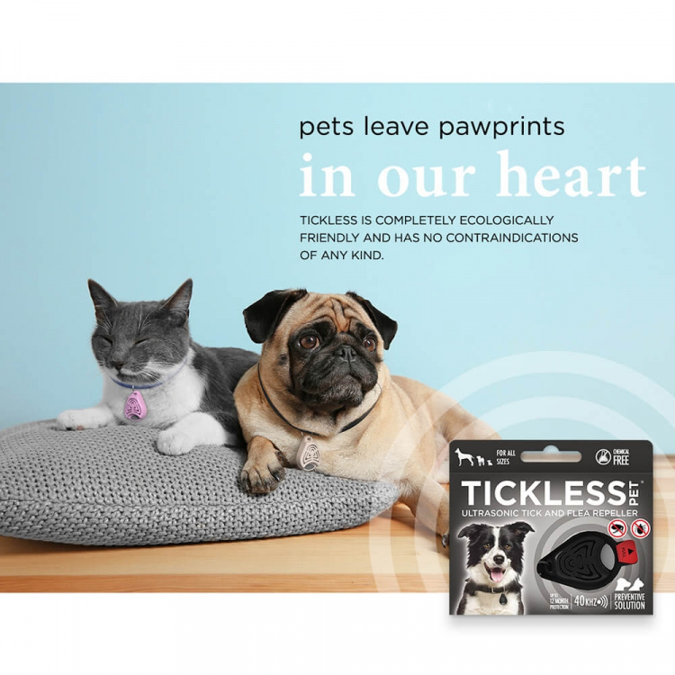 TICKLESS Fästingskydd Pet Svart TICKLESS Fästingskydd Pet Svart