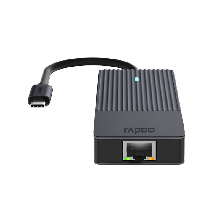 Rapoo Multiport USB-C UCM-2004 8-i-1 USB-C-Adapter