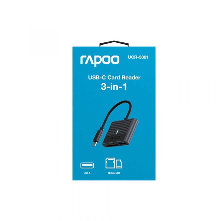 Rapoo UCR-3001 USB-C Kortläsare