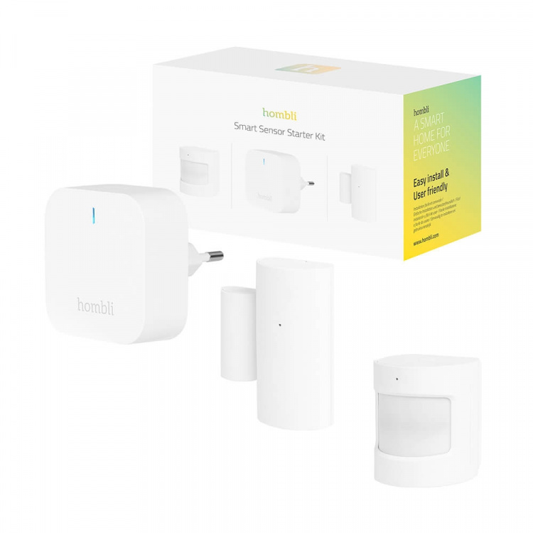 Hombli Smart Bluetooth Sensor Start Kit Vit Hombli Smart Bluetooth Sensor Start Kit Vit