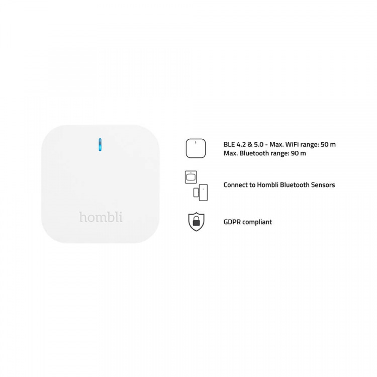 Hombli Smart Bluetooth Sensor Start Kit Vit Hombli Smart Bluetooth Sensor Start Kit Vit