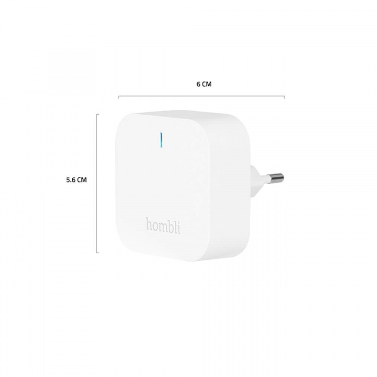 Hombli Smart Bluetooth Brygga Vit Hombli Smart Bluetooth Brygga Vit