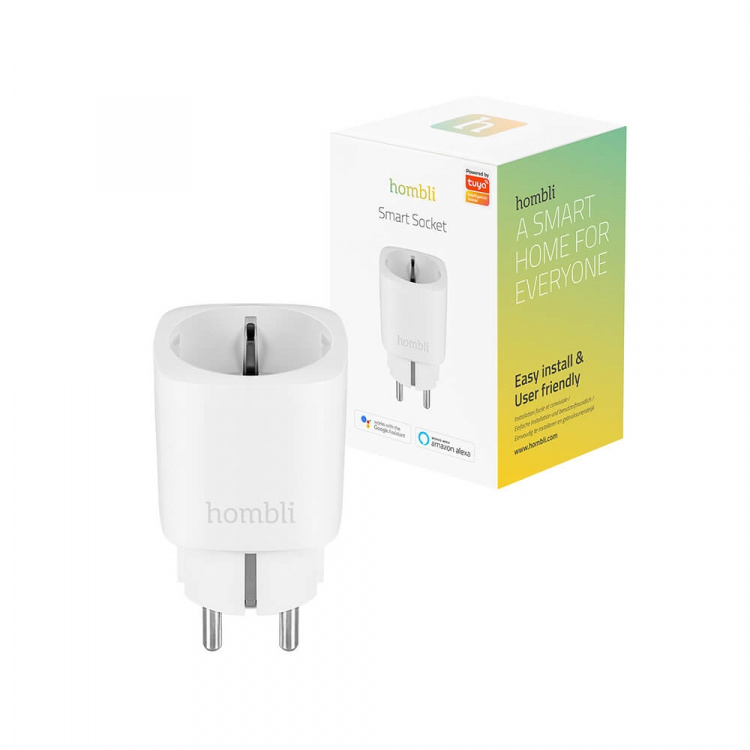 Hombli EU Smart Plug Vit Hombli EU Smart Plug Vit