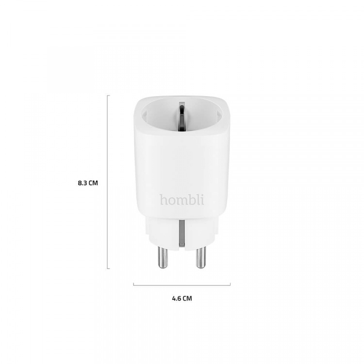 Hombli EU Smart Plug Vit Hombli EU Smart Plug Vit