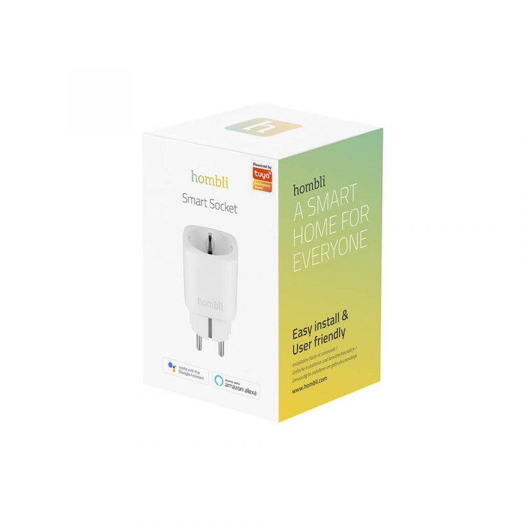 Hombli EU Smart Plug Vit Hombli EU Smart Plug Vit
