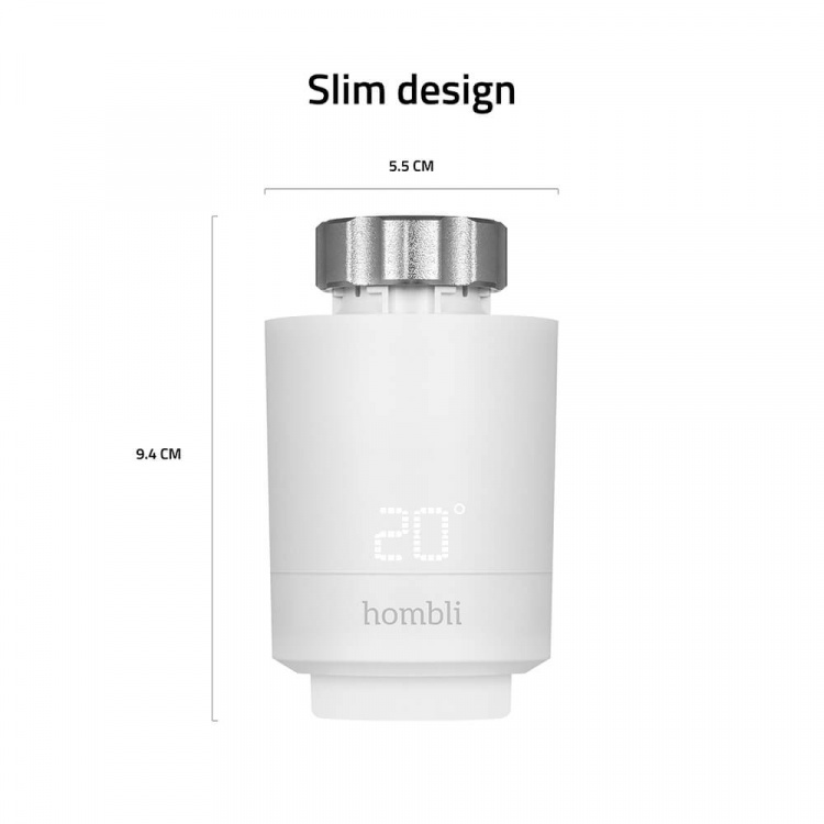 Hombli Smart Termostat Expansionspaket (2+1) Hombli Smart Termostat Expansionspaket (2+1)