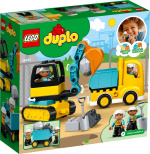 LEGO DUPLO Town 10931 - Lastbil och grävmaskin