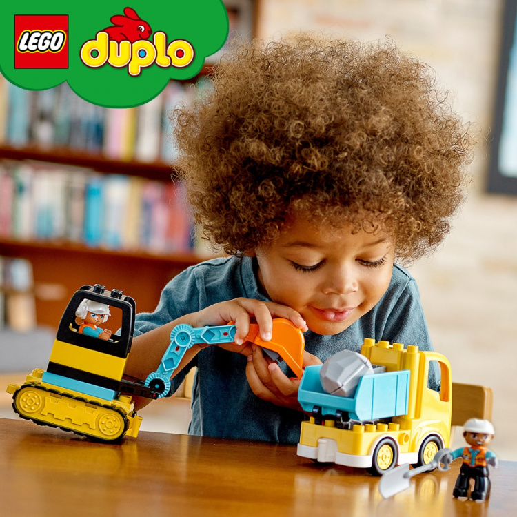 LEGO DUPLO Town 10931 - Lastbil och grävmaskin