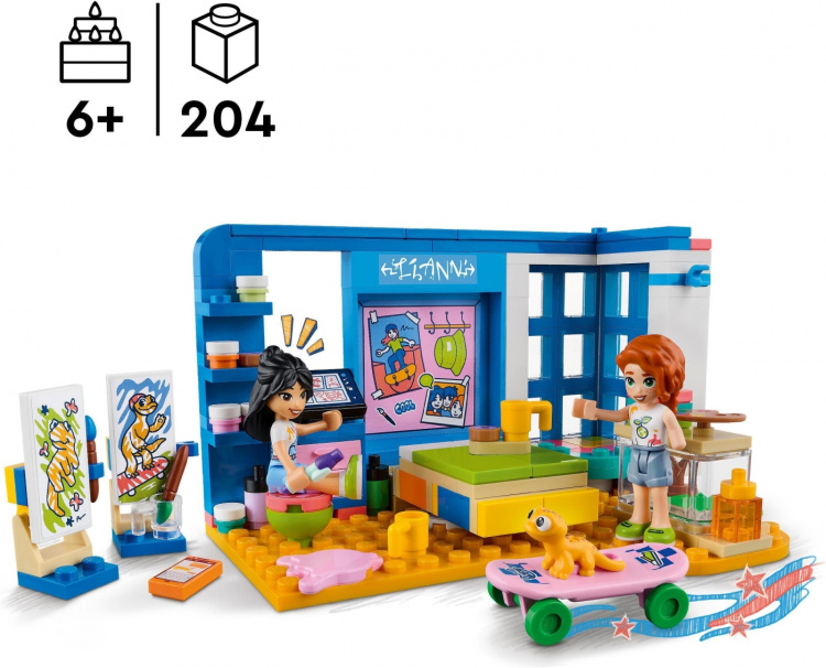 LEGO Friends 41739 - Lianns rum