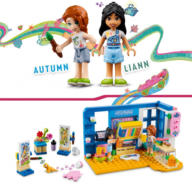 LEGO Friends 41739 - Lianns rum
