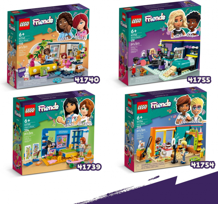 LEGO Friends 41739 - Lianns rum