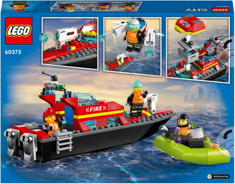 LEGO City Fire 60373 - Fire Rescue Boat LEGO City Fire 60373 - Fire Rescue Boat