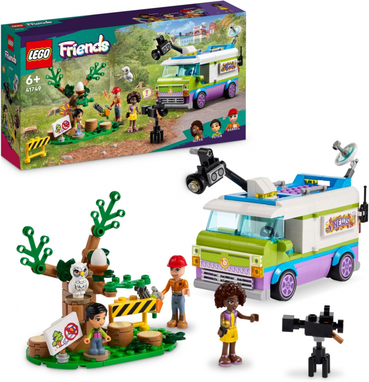 LEGO Friends 41749 - Nyhetsbil LEGO Friends 41749 - Nyhetsbil