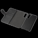 essentials Samsung Galaxy S22+ PU wallet,detach, 3 card,Black essentials Samsung Galaxy S22+ PU wallet,detach, 3 card,Black