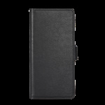 Essentials Samsung Galaxy S22 Ultra PU wand, detac, 3 kaart, Blk