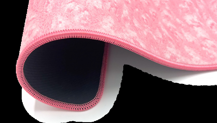 deltaco_gaming PMP80 Mousepad, 450x400x4mm, stitched edges, pink