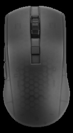deltaco_gaming DM320 Wireless Semi-transparent RGB Lightweight mouse, black
