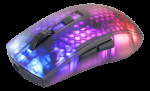 deltaco_gaming DM320 Wireless Semi-transparent RGB Lightweight mouse, black