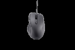 Deltaco Silent Wired Office mouse 5 buttons, 600-1200 DPI, black