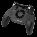 GADGETMONSTER Handheld Mobile Game Controller met 2000mAh Powerbank - Zwart GADGETMONSTER Handheld Mobile Game Controller met 2000mAh Powerbank - Zwart