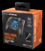 GADGETMONSTER Handheld Mobile Game Controller met 2000mAh Powerbank - Zwart GADGETMONSTER Handheld Mobile Game Controller met 2000mAh Powerbank - Zwart