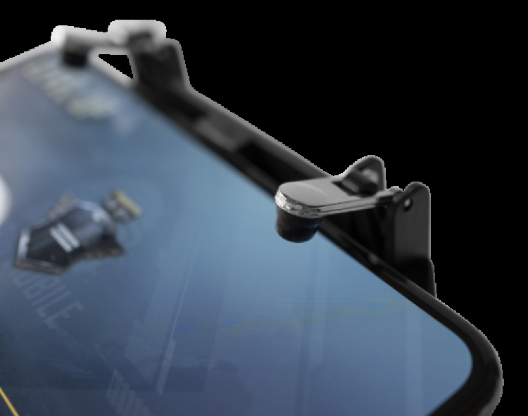 GADGETMONSTER Handheld Mobile Game Controller met 2000mAh Powerbank - Zwart GADGETMONSTER Handheld Mobile Game Controller met 2000mAh Powerbank - Zwart