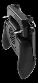 GADGETMONSTER Handheld Mobile Game Controller met 2000mAh Powerbank - Zwart GADGETMONSTER Handheld Mobile Game Controller met 2000mAh Powerbank - Zwart