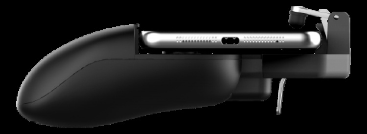 GADGETMONSTER Handheld Mobile Game Controller met 2000mAh Powerbank - Zwart GADGETMONSTER Handheld Mobile Game Controller met 2000mAh Powerbank - Zwart