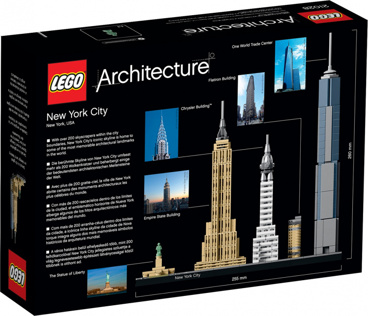 LEGO Architecture 21028 - New York City