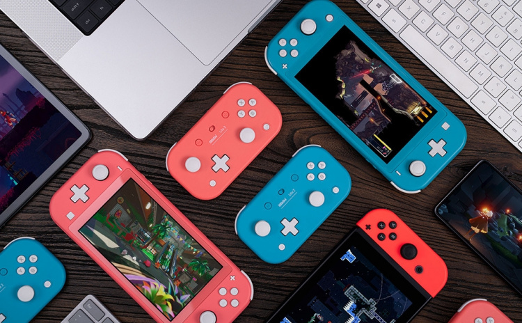 8BitDo Lite 2 Game Controller, Pink, Switch