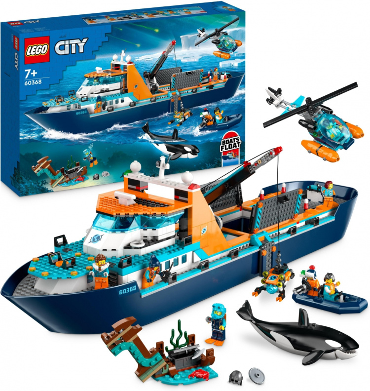 LEGO City Exploration 60368 - Arctic Explorer Ship