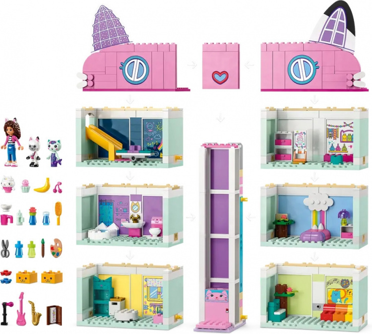LEGO Gabbys Dollhouse 10788 - Gabby\'s Dollhouse