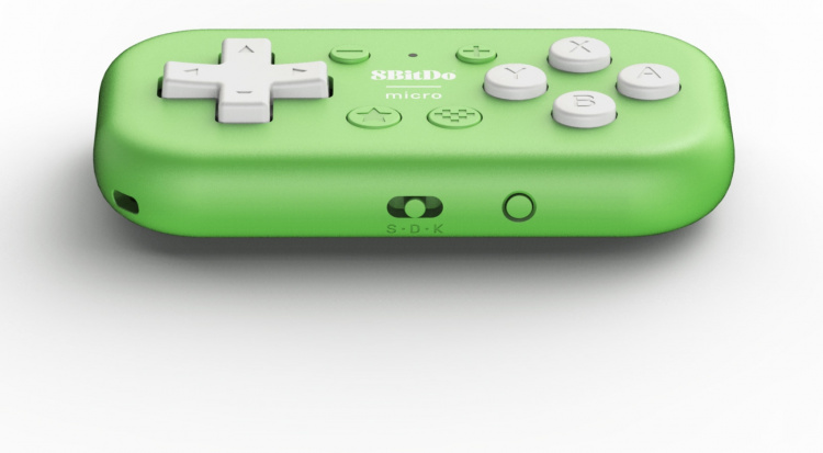 8BitDo Micro Bluetooth Gamepad, Green, Switch / Android / Raspberry Pi 8BitDo Micro Bluetooth Gamepad, Green, Switch / Android / Raspberry Pi
