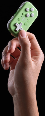 8BitDo Micro Bluetooth Gamepad, Green, Switch / Android / Raspberry Pi 8BitDo Micro Bluetooth Gamepad, Green, Switch / Android / Raspberry Pi