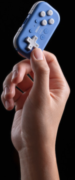 8BitDo Micro Bluetooth Gamepad, Blue, Switch / Android / Raspberry Pi 8BitDo Micro Bluetooth Gamepad, Blue, Switch / Android / Raspberry Pi