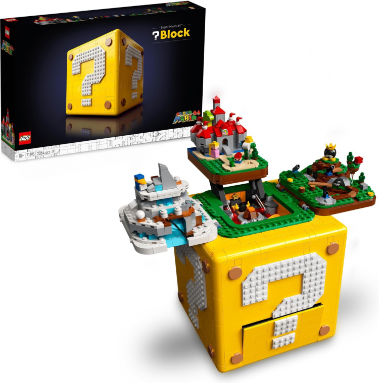 LEGO Super Mario 71395 - Super Mario 64 Question Mark Block