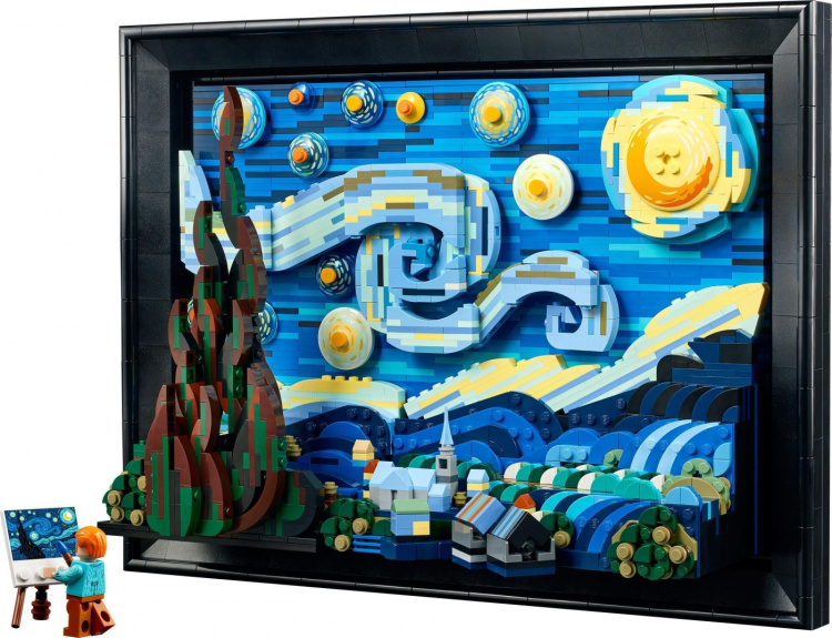 LEGO Ideas 21333 - Vincent van Gogh - The Starry Night