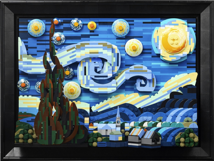 LEGO Ideas 21333 - Vincent van Gogh - The Starry Night
