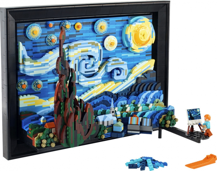 LEGO Ideas 21333 - Vincent van Gogh - The Starry Night