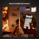 Philips Hue White Filament E27 Globe G93