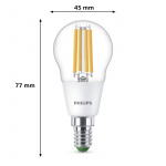 Philips LED E14 P45 Klot 2,3W (40W) Klar 485lm 2700K Energiklass A