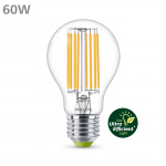 Philips LED E27 Normal 4W (60W) Klar 840lm 2700K Energiklass A Philips LED E27 Normal 4W (60W) Klar 840lm 2700K Energiklass A