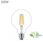 Philips LED E27 G95 Glob 4W (60W) Klar 840lm 2700K Energiklass A Philips LED E27 G95 Glob 4W (60W) Klar 840lm 2700K Energiklass A