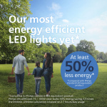 Philips LED E27 Normal 2,3W (40W) Frostad 485lm 2700K Energiklass A Philips LED E27 Normal 2,3W (40W) Frostad 485lm 2700K Energiklass A