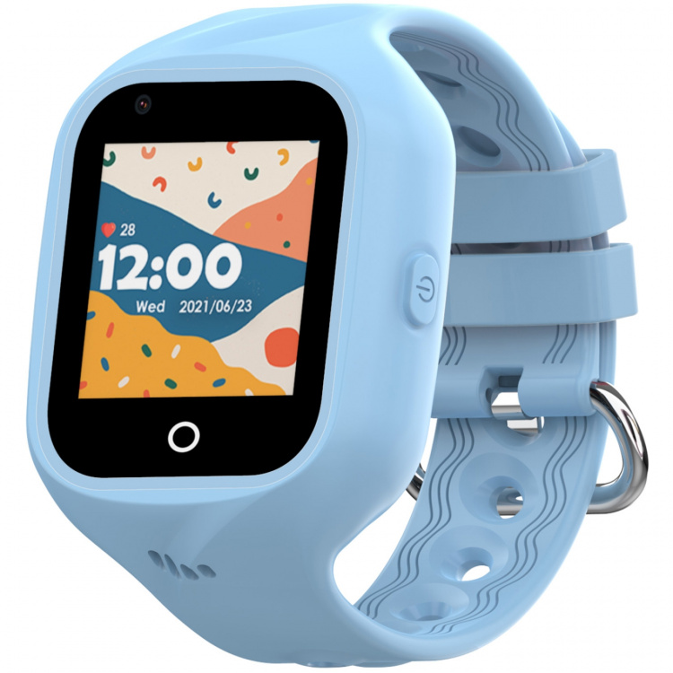 Celly Kidswatch 4G Smartwatch för barn Blå + Rosa rem